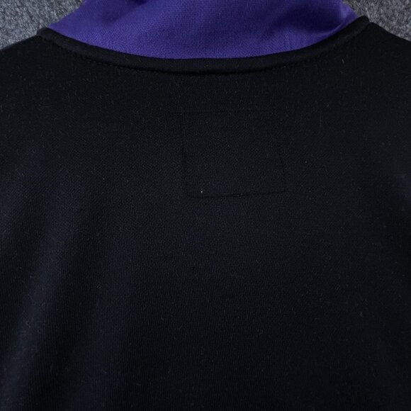 Nike Sportswear Track Jacket Girls Medium 8-10 Full Zip Purple Black Lined - Picture 15 of 15